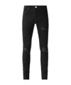 Amiri Belt-loop Jeans In Black