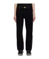 Amiri Belt-loop Jeans In Black