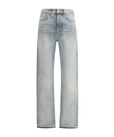 AMIRI AMIRI HIGH WAIST STRAIGHT LEG JEANS