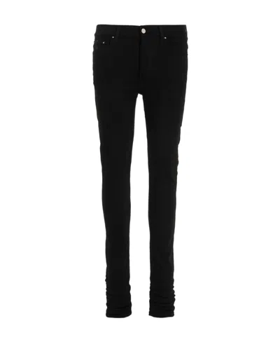 Amiri Logo-embroidered Carpenter Trousers In Grey