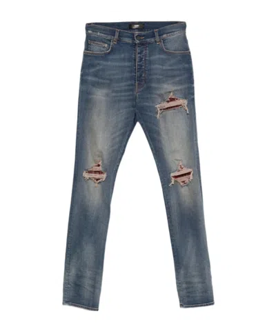 AMIRI BELT-LOOP JEANS