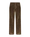 Amiri Belt-loop Jeans In Brown