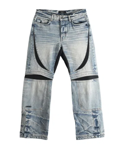 Amiri Belt-loop Jeans In Gray