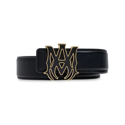 Amiri Core Logo Adjustable Belt In Black