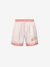 Amiri Pattern Shorts In White