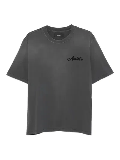 AMIRI EMBROIDERED COTTON T-SHIRT - MEN'S - COTTON