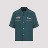 Amiri Men's Billiars Club Camp Shirt In Evergreen
