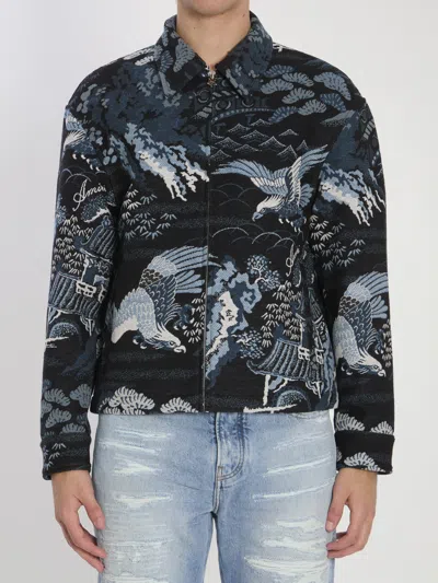 AMIRI AMIRI BIRD TAPESTRY BLOUSON JACKET
