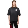 Amiri Mens Black 1994 Logo-print Skate Cotton-jersey T-shirt In Black