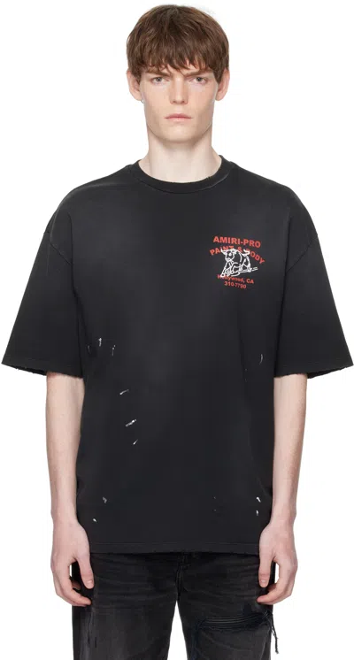Amiri Black '' Bull Oversized T-shirt