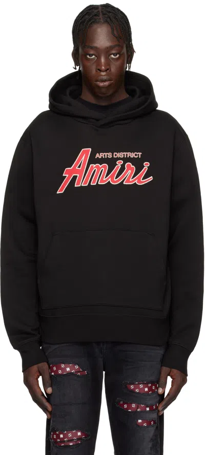Amiri City Hoodie In Black
