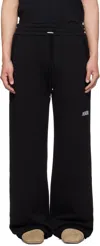 Amiri Relaxed Pull On Sweatpant In Black