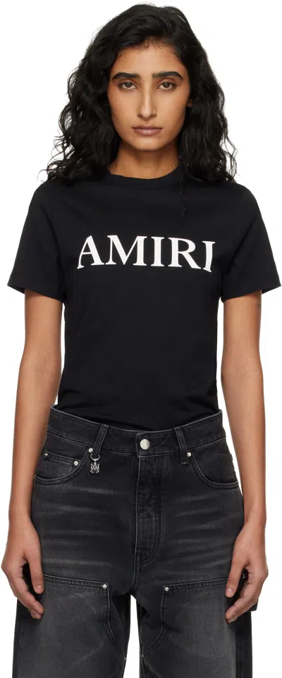 Amiri Black '' Core Logo T-shirt