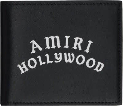 AMIRI BLACK 'AMIRI HOLLYWOOD' BIFOLD WALLET