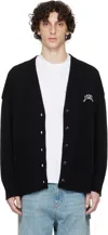 Amiri Black ' Hollywood' Cardigan