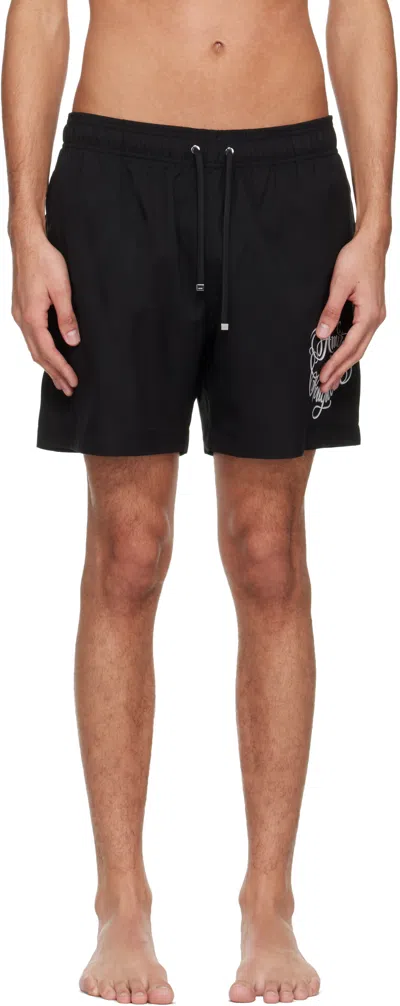 Amiri Black ' Hollywood' Swim Shorts