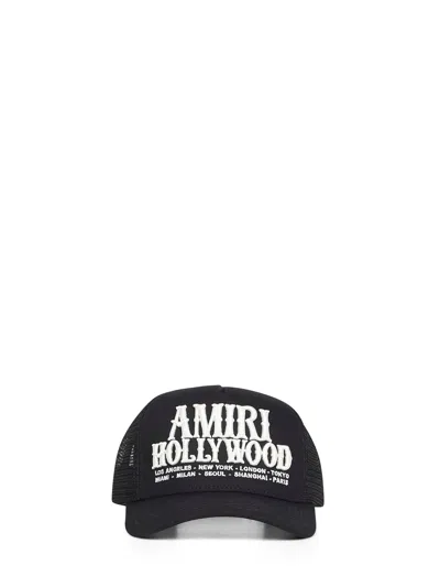 AMIRI BLACK AMIRI HOLLYWOOD TRUCKER HAT