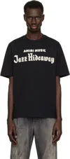 Amiri Jazz Hide T-shirt In Black