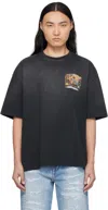 Amiri Jazz Hideaway Logo-print Cotton T-shirt In Black
