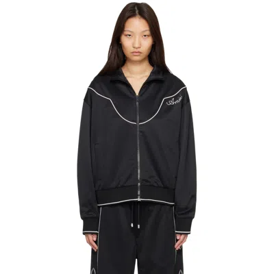 Amiri Black ' Lasso' Western Track Jacket