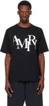 Amiri Cotton T-shirt With Front Logo Print