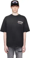Amiri Sunny Place Logo-print Cotton-blend Jersey T-shirt In Black