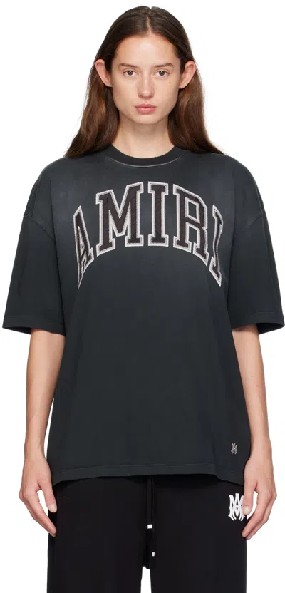 Amiri Black '' Vintage Oversized T-shirt