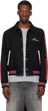 Amiri Ribbed Stripes Bomber Jacket