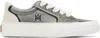 Amiri Sunset Pebbled Low-top Sneakers In Black