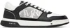 Amiri 'ma Quand' Black And White Low Top Sneakers With Logo Patch On The Tongue And Logo Lettering On The In Black