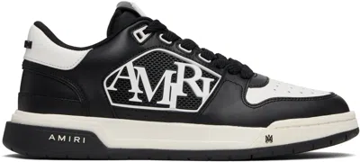AMIRI BLACK & WHITE CLASSIC LOW SNEAKERS