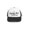 Amiri Black And White Cotton Baseball Cap In Black