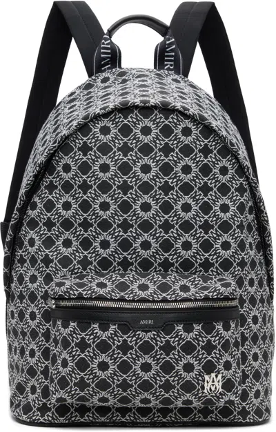 AMIRI BLACK & WHITE MA QUAD BACKPACK