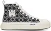 Amiri Monogram High-top Sneakers In Black
