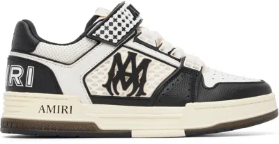 AMIRI BLACK & WHITE MA SKYLINE SNEAKERS
