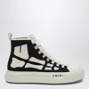 Amiri Black And White Sneaker Skel Court Hi