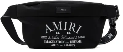 Amiri Black 'arts District' Bumbag Pouch