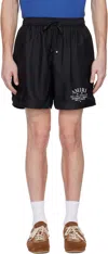 Amiri Logo-print Silk Shorts