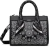 Amiri Bandana Micro Triangle Crossbody Bag
