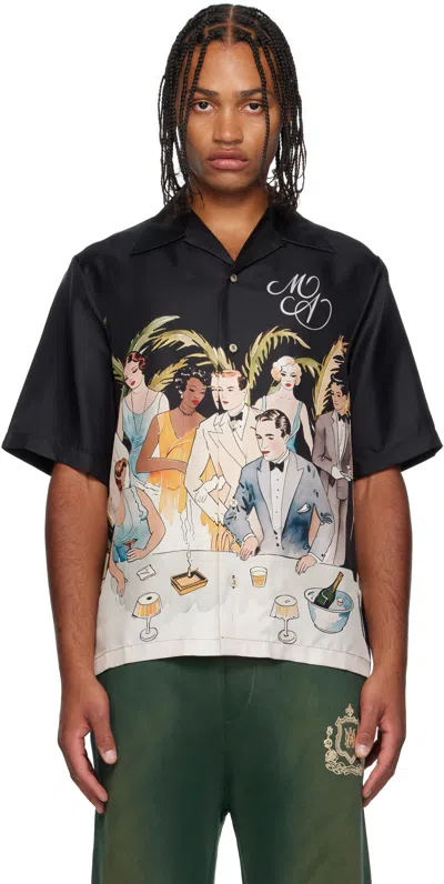 Amiri Black Bar Scene Shirt