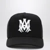 Amiri Ma Icon Embroidered Baseball Cap In Black
