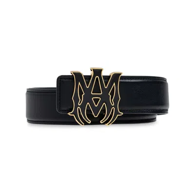 Amiri Core Logo Adjustable Belt In Black