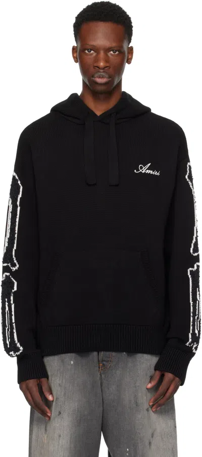 AMIRI BLACK BONES HOODIE