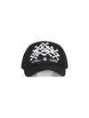 Amiri Black Bones Stacked Trucker Hat
