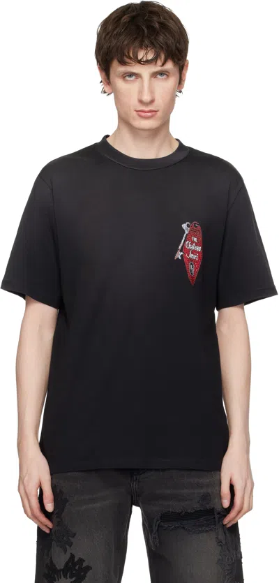 Amiri Black Chateau Keys T-shirt
