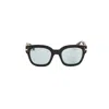 Amiri Black Classic Logo Sunglasses In Black