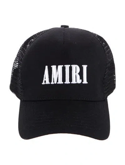 Pre-owned Amiri Black Cotton  Baseball Cap