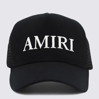 AMIRI AMIRI BLACK COTTON BASEBALL HAT