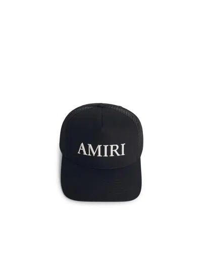 AMIRI AMIRI BLACK COTTON CAP