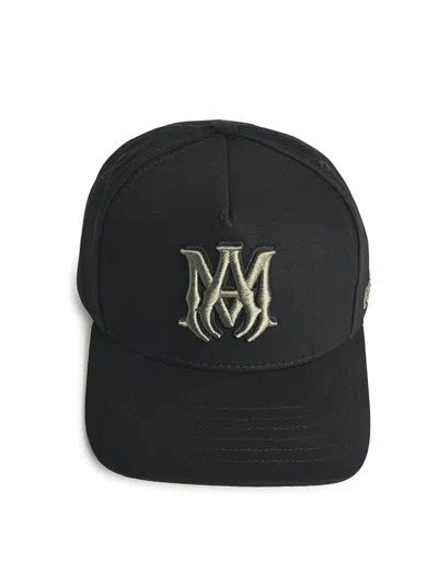 AMIRI BLACK COTTON CAP